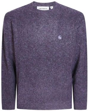 Carhartt Round-Neck Knitwear - Purple