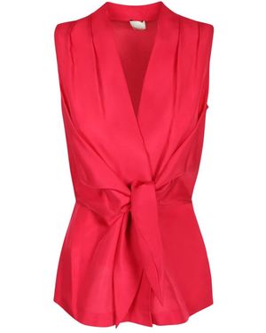Paul Smith Sleeveless Tops - Rojo