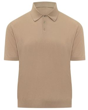 Malo Polo Shirts - Natural