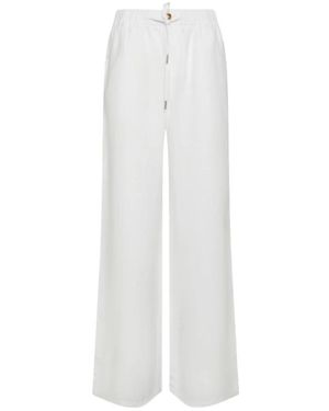 Sun 68 Wide Trousers - White