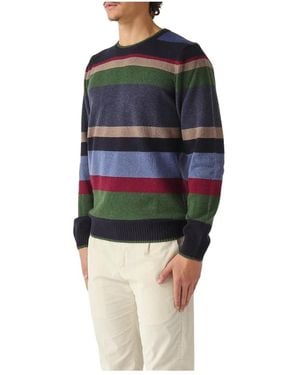 Gallo Round-Neck Knitwear - Multicolor