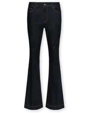 Elena Miro Flared Jeans - Bleu