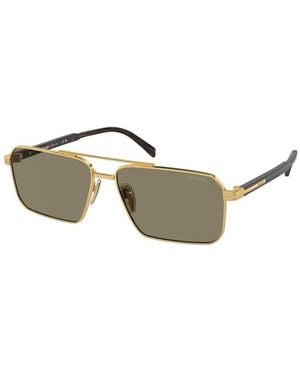 Prada Pr A57S Zonnebril - Metallic