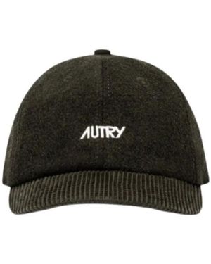 Autry Accessoires ,Groen ,Baseballpet - Zwart