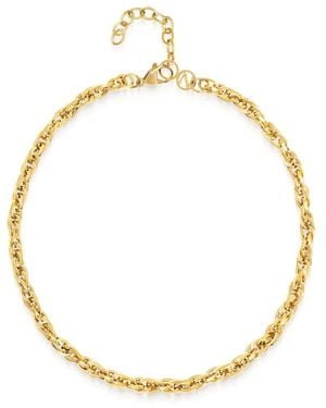 Nialaya Rope Chain Choker - Mettallic