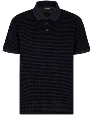 Emporio Armani Polo Shirts - Black