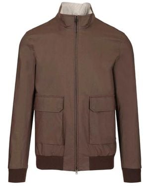 Herno Bomber Jackets - Brown