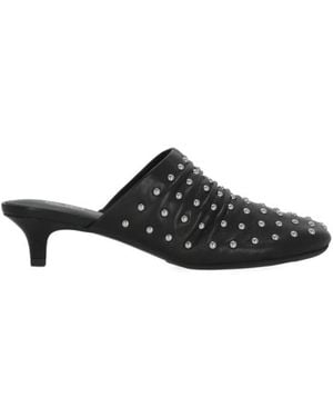 Ash Eloise Mules - Zwart