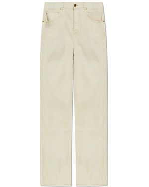 Balmain Loose Jeans - Naturel