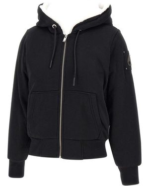 Moose Knuckles Zip-Throughs - Noir