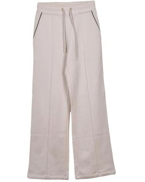 Eleventy Wide Trousers - Grey