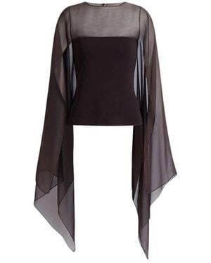 Alberta Ferretti Blouses - Black