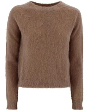 Max Mara Moderne Crew Neck Sweater - Bruin