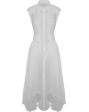 Beatrice B. Shirt Dresses - Gris