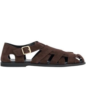 ESTRO Flat Sandals - Marrón