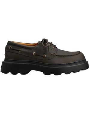 Hogan Sailor Shoes - Black