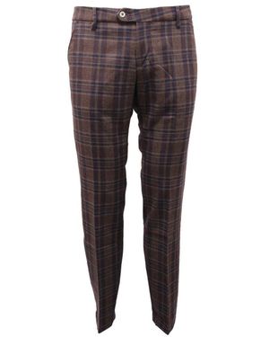 Michael Coal Slim-Fit Trousers - Grey
