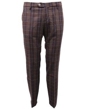 Michael Coal Slim-Fit Trousers - Grey