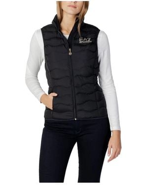 EA7 Chaleco Core acolchado - Negro