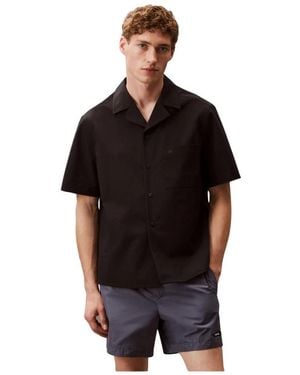 Calvin Klein Short Sleeve Shirts - Nero
