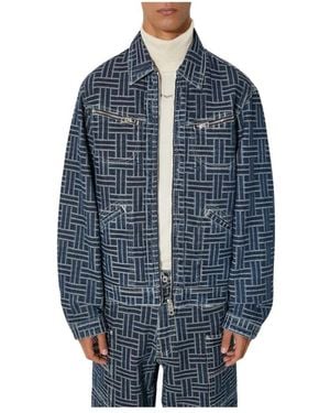 KENZO Denim Jackets - Blu