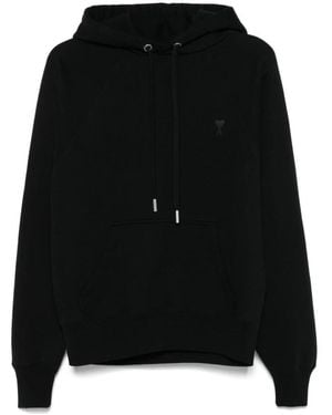 Ami Paris Hoodies - Black