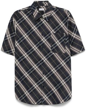 Burberry Short Sleeve Shirts - Nero