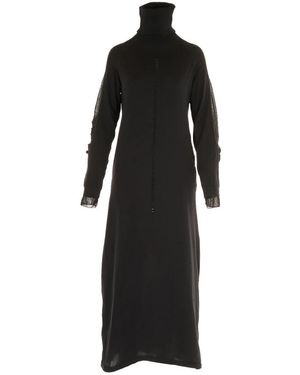 Y-3 Hooded Knit Dress - Schwarz