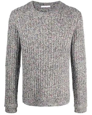 Helmut Lang Round-Neck Knitwear - Grey