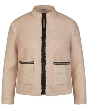 Rabe Jassen ,Sherpa Zip Jacket - Naturel