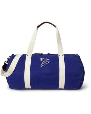 Polo Ralph Lauren Canvas Holdall - Blauw