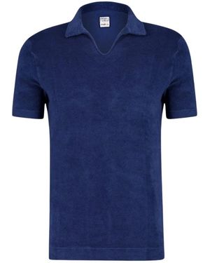 Fedeli Polo Shirts - Blue