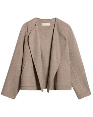 Vanessa Bruno Chaqueta De Lana Taupebeige, Mujer, Talla - Marrón