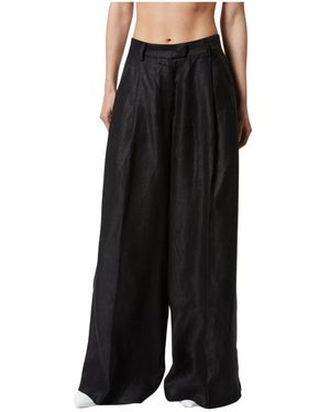 Silvian Heach Wide Hosen - Schwarz