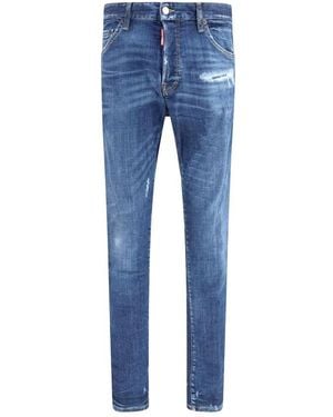 DSquared² Vintage Skinny Jeans Mit Modernem Schnitt - Blau