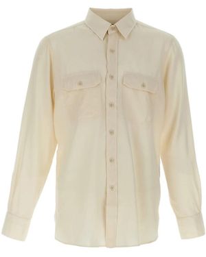 Tom Ford Casual Shirts - White