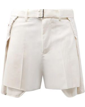 Sacai Casual Shorts - White