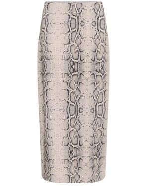 Soaked In Luxury Midi Skirts - Neutro