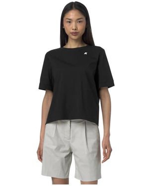 K-Way Selune Jersey T-Shirt - Zwart