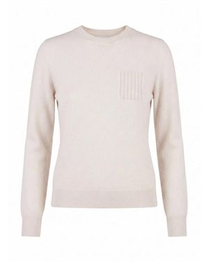 Peserico Round-Neck Knitwear - Rosa