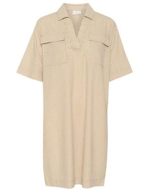 Kaffe Short Dresses - Natural