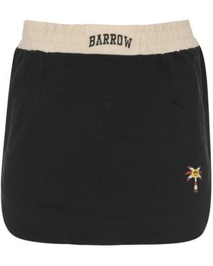 Barrow Gonna Con Logo Vita Elasticizzata - Schwarz