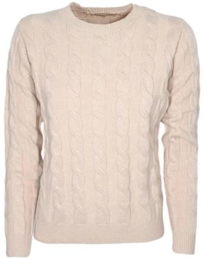 Cashmere Company Round-Neck Knitwear - Neutro
