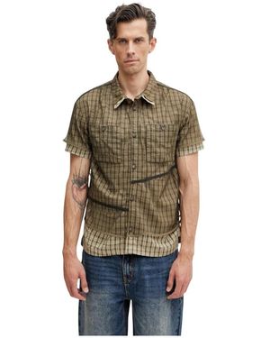 ANDERSSON BELL Short Sleeve Shirts - Verde