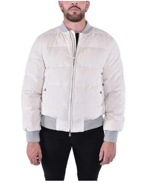 Eleventy Bomber Jackets - Grey