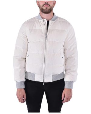 Eleventy Bomber Jackets - Grey