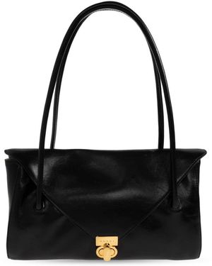 Marni East West Schoudertas - Zwart