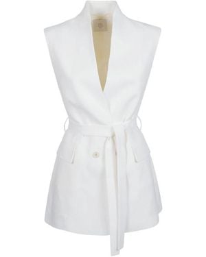 Eleventy Vests - Blanco
