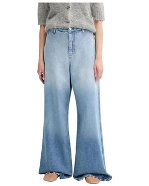 Munthe Jeans ,Blauw ,Katoen Lecube Jeans