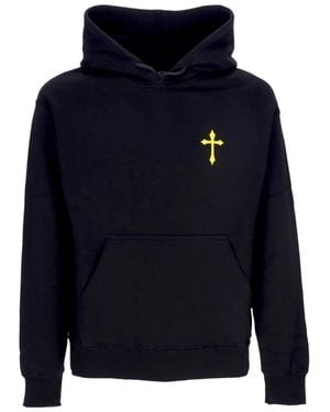 Propaganda Zwarte Slangenprint Hoodie Mannen - Blauw